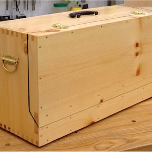 Toolbox Carpenters PLANS - DIY Workshop Woodcraft Plans Joinery Plan - Instant PDF Download