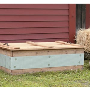 Garden Storage Box PLANS Easy DIY - Outdoor Box Build Plans Garden Planting Plans/Instant PDF Download