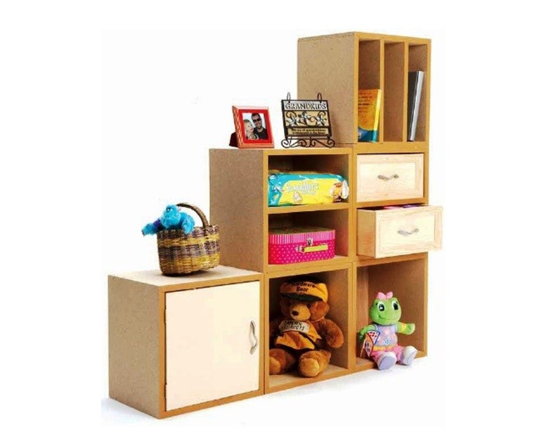 Storage Boxes DIY PLANS Easy Beginner Level Shelves Storage Etsy