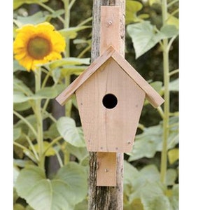 DIY Bird House PLANS Easy Beginner - Garden Build Plans Vintage - Instant PDF Download
