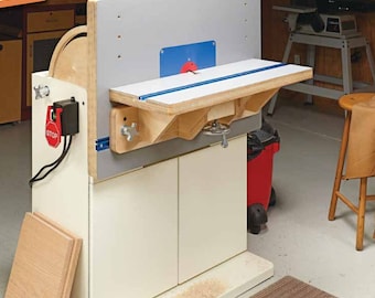 Combination Router Table Mortising Jig 