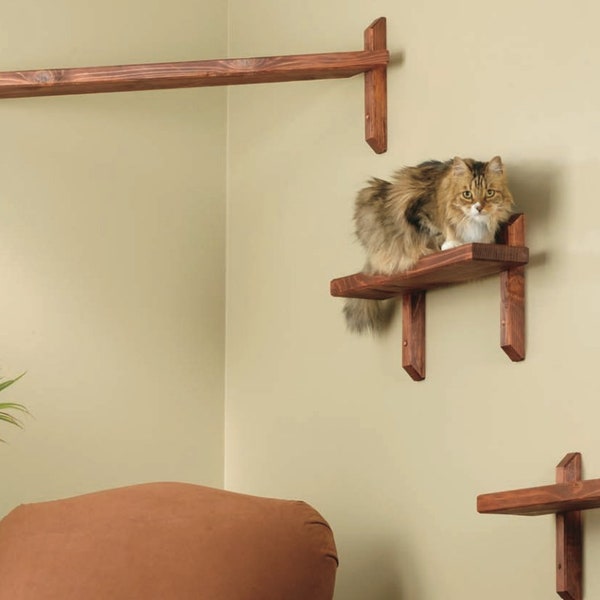 Self Build Cat Climber PDF PLANS - DIY Self Build Pet Climber Shelves Plans/Instant Download