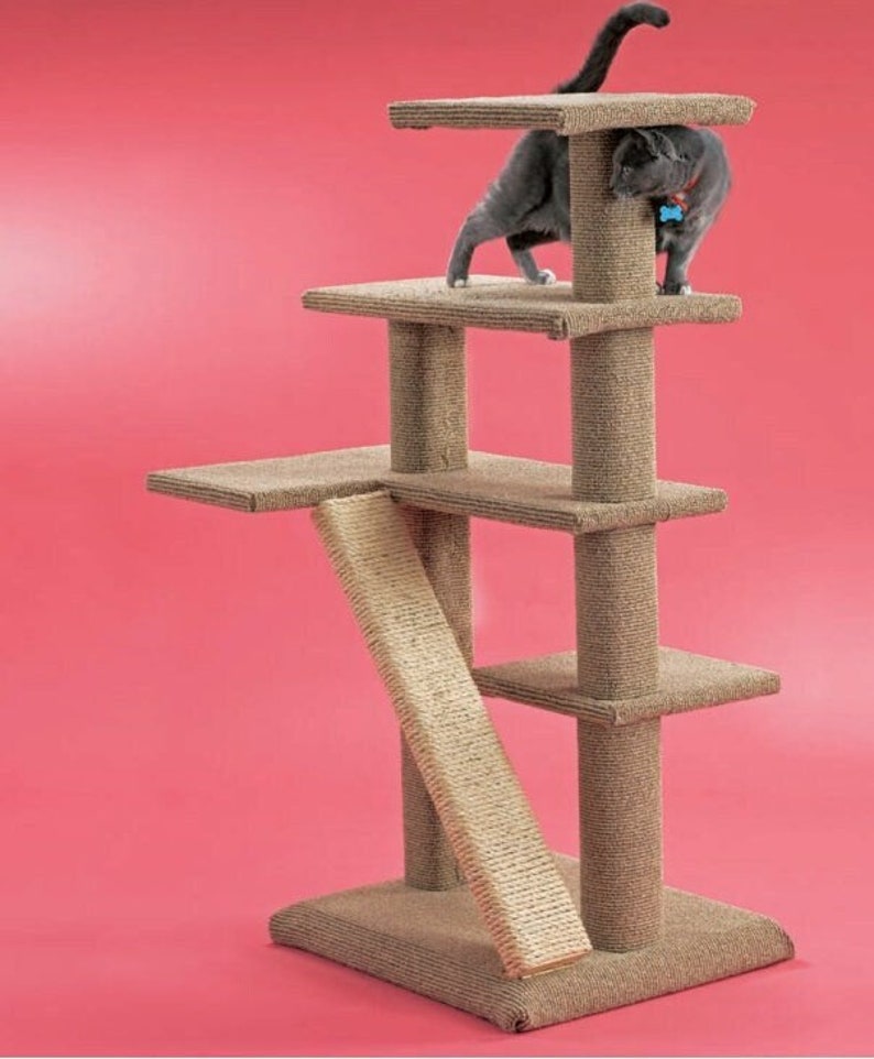 DIY Cat Tree PLANS Climbing Tower Self Build Pet Climber Etsy