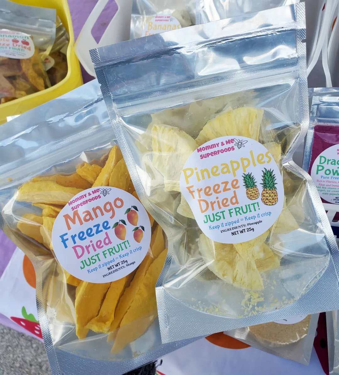 Freeze Dried FRUITS ORGANIC Etsy