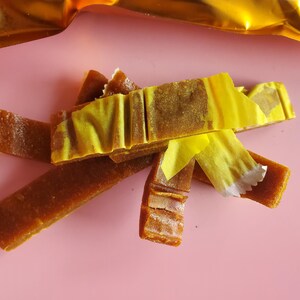 Ginger Turmeric Fruit Strips Gummy Strips Fruit Leather Fruit Rolls Dates Pineapple Mango
