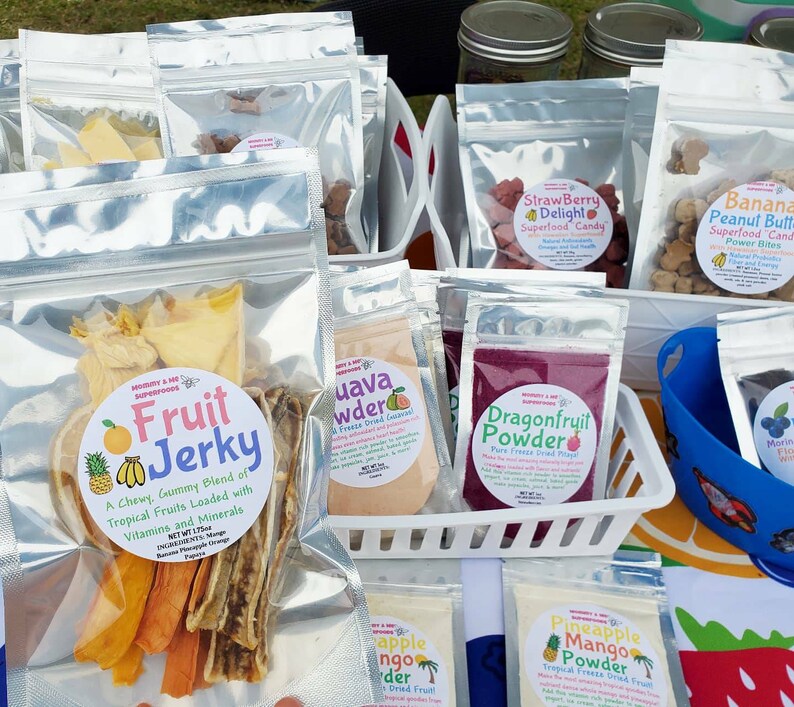 Fruit Jerky Chewy and Delicious Banana Papaya Mango Etsy