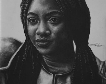 Annabeth Chase Drawing:Art Print