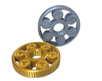 Planetary Gears Fidget Toy: Herringbone Desk Toy