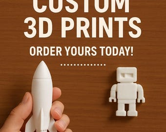 Custom 3D Printing Service – Print Your STL File | Fast Turnaround & Quality Filament Options