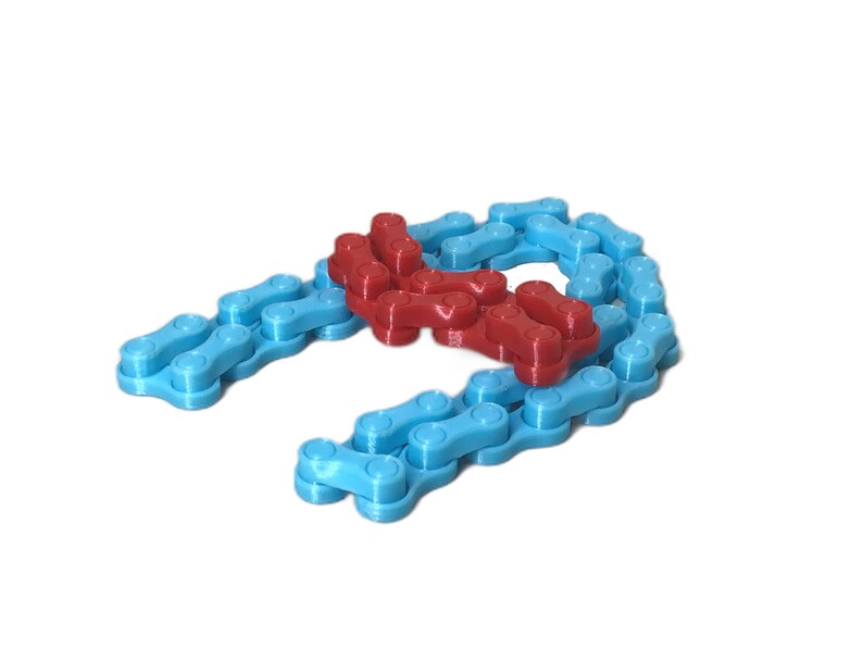 Chain Link Fidget Toy Etsy