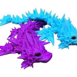 Void Sea Dragon | Desk Toy | Fidget | Ocean Flexible Dragon | Flexible Dragon
