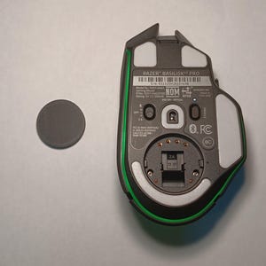 Razer Basilisk V3 Pro Replacement Bottom Cover (Pack of 2)–High-Quality Durable Repair Part | Razer Basilisk V3 Pro Bottom Cover Replacement
