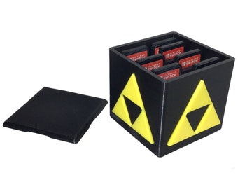 Zelda Triforce Nintendo Switch Game Cartridge Holder (12 Games)