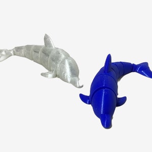 Flexi Articulated Dolphin: Fidget-skrivbordsleksak