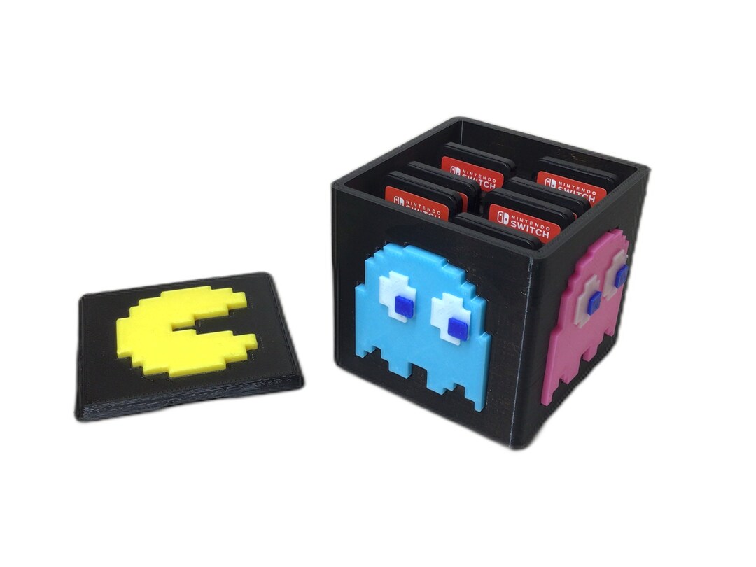 Pacman Block Switch Cartridge Case | Switch Cartridge Holder | Nintendo ...