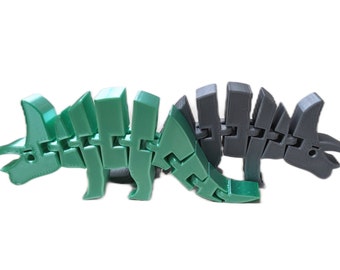 Flexi Triceratops Fidget Desk Toy