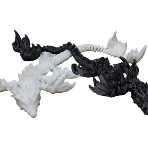 Coral Reef Dragon | Articulated Dragon Fidget | Ocean Dragon Desk Toy | Relaxation and Stress Relief | Interactive Desk Fidget