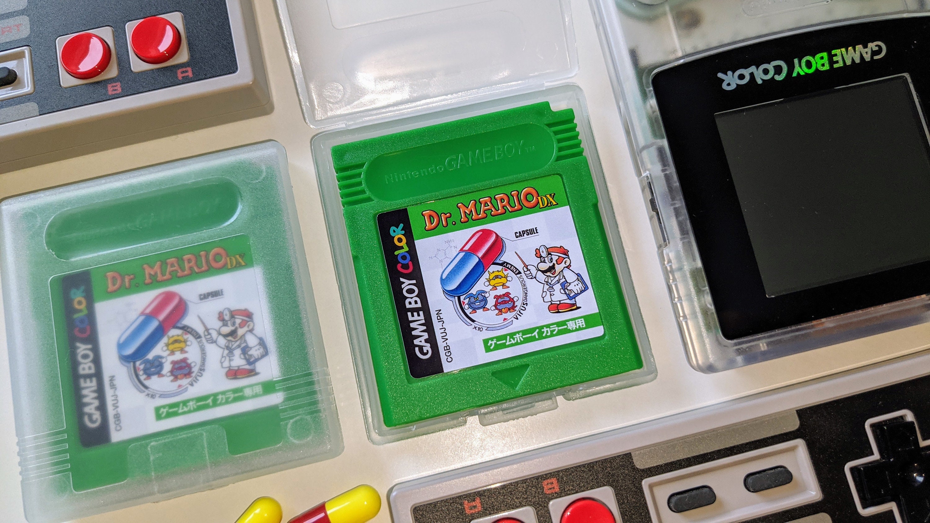 Dr. Mario DX for Gameboy Color and Analogue Pocket (v2.1, Japanese 