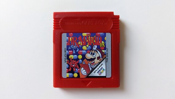 GAME BOY LIGHT ゴールド 本体 Dr. MARIO付き（Nintendo Game Boy 