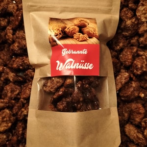 Roasted walnuts with a subtle hint of banana – a winter snack and gift idea