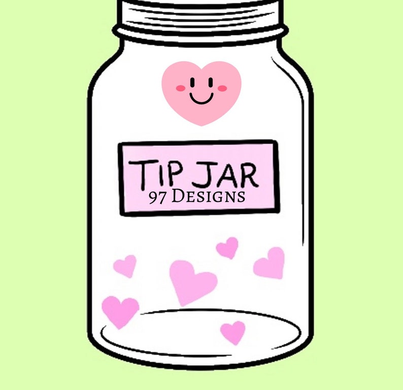 Feeling Tipsy 97D Virtual Tip Jar Etsy UK