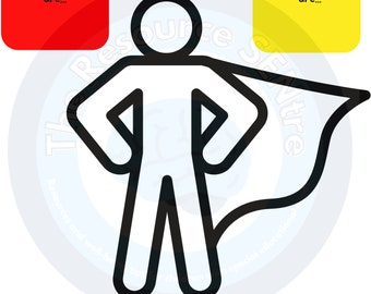 May include: A printable worksheet for kids to create their own superhero. The worksheet features a superhero with a cape, a speech bubble that says "WOW!" and another that says "POW!" and blank spaces for kids to fill in the superhero's name, powers, and what they want to help and banish.