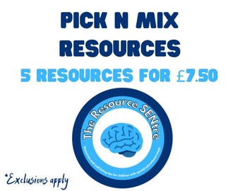 Pick n mix resources | create your own resources bundle