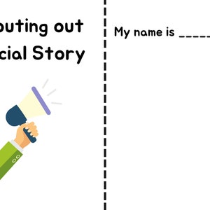 Shouting Out In Class Social Story (Digital Download)