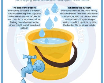 Stress Bucket Worksheet: Therapy Information Sheet (PDF)