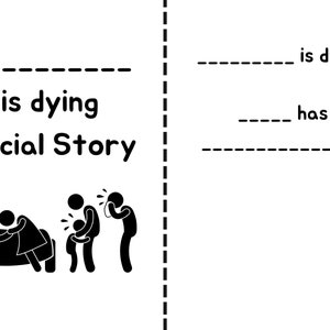 Terminal Illness Social Story: Pre-Bereavement Support (Digital Download)