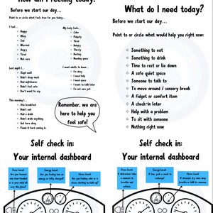 Teenager self check-in | Teenager school check-in | Teenager emotion regulation