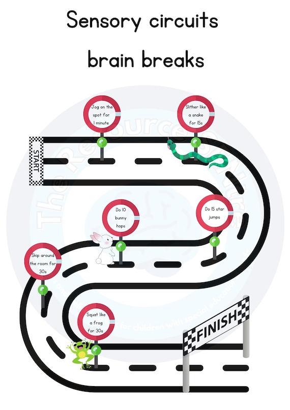 Sensory Circuits Brain Breaks: ADHD Activity (PDF)