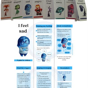 Inside out 2 volantini / Inside out 2 guide / Inside out 2 emozioni / Inside out 2 personaggi / Inside out 2 strategie di coping