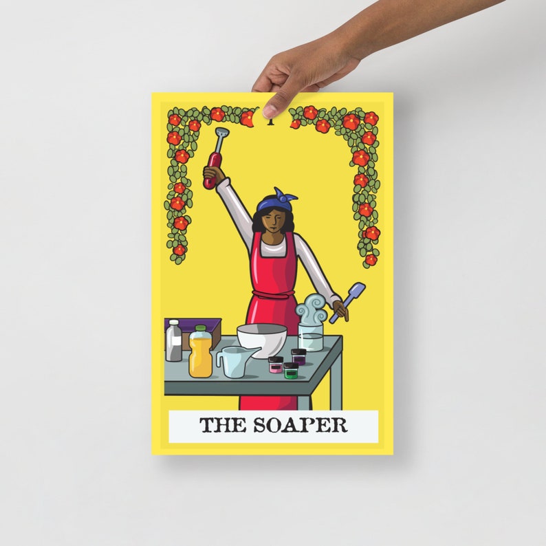 The Soaper Tarot Poster Etsy