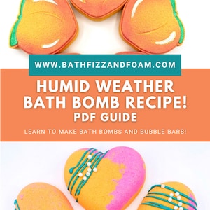 Recette de bombe de bain par temps humide