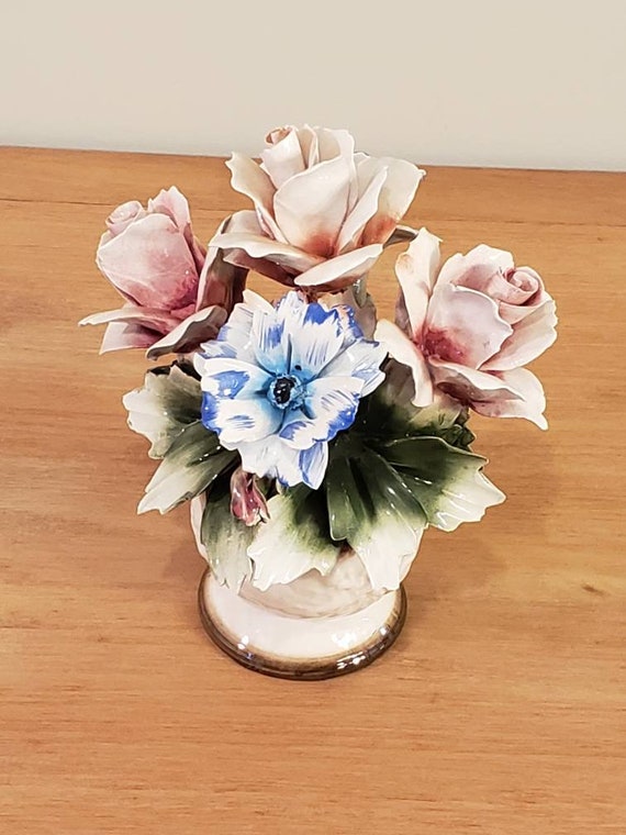 Capodimonte Flower Centerpiece Etsy