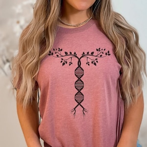 DNA Tree Of Life Shirt, Science Teacher Shirt, Genetics Shirt, Biology Teacher Shirt, DNA Shirt, School Shirt, Genealogy Shirt, Roots Shirt