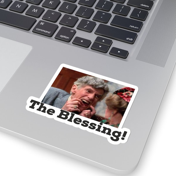 The Blessing Sticker, Christmas Vacation, Uncle Lewis, Laptop Sticker, Water Bottle Funny Sticker, Christmas Sticker, National Lampoon, Xmas