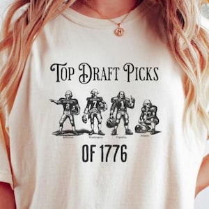 Top-Entwurf von 1776 Lustiger Geschichtslehrer Shirt, Lustiges Lehrer Shirt, US Geschichtsliebhaber Geschenk, Gründervater Lustiges Komfort Farben Shirt