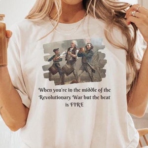 Lustiges Geschichts-Shirt, Geschichtslehrer-Hemd, Unabhängigkeitskrieg-Hemd, Geschichtslehrer-Geschenk, lustiges Geschichts-Buff-Geschenk, Geschichts-Hemd, Bunt-Geschichts-Hemd