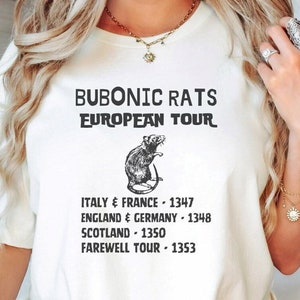 Bubonic Rats Shirt, Plague Shirt, History Teacher Shirt, Funny History Shirt, History Lover Shirt, Social Studies Teacher Shirt, HIstorian
