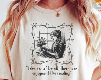 Camiseta Orgulho e Preconceito, Camiseta de Literatura Clássica, Camiseta Jane Austen, Camiseta para Amantes de Livros, Camiseta Estilo Acadêmico Leve, Presente Orgulho e Preconceito