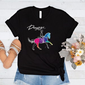 Dressage T-Shirt, Equestrian Shirt, Dressage Shirt, Horse Trainer Shirt, Gift For Horse Lover, Horse Shirt, Equestrian Sports, Horse Rider