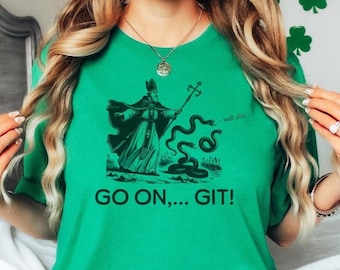 Funny Saint Patrick Shirt, St. Patrick's Day T-Shirt, Funny Irish Shirt, Celtic Shirt, Ireland Shirt, Funny Catholic Saint Shirt, Shamrocks