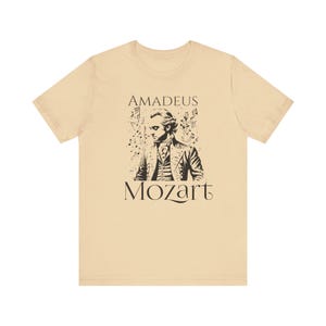 Mozart Shirt, Classical Music Gift, Music Lovers Shirt, Music Teacher Shirt, Musician Shirt, Mozart, Music Class Shirt, Symphony Lover Shirt image 7