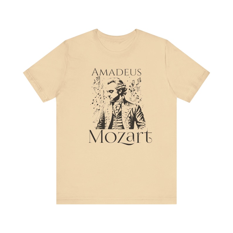 Mozart Shirt, Classical Music Gift, Music Lovers Shirt, Music Teacher Shirt, Musician Shirt, Mozart, Music Class Shirt, Symphony Lover Shirt image 7