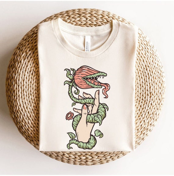 Plant Mom Shirt, Carnivorous Plant, Venus Fly Trap Shirt, Plant Lover Gift, Goblincore Shirt, Cottagecore Shirt, Carnivore Plant Tee, Plants