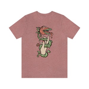 Plant Mom Shirt, Carnivorous Plant, Venus Fly Trap Shirt, Plant Lover Gift, Goblincore Shirt, Cottagecore Shirt, Carnivore Plant Tee, Plants image 10