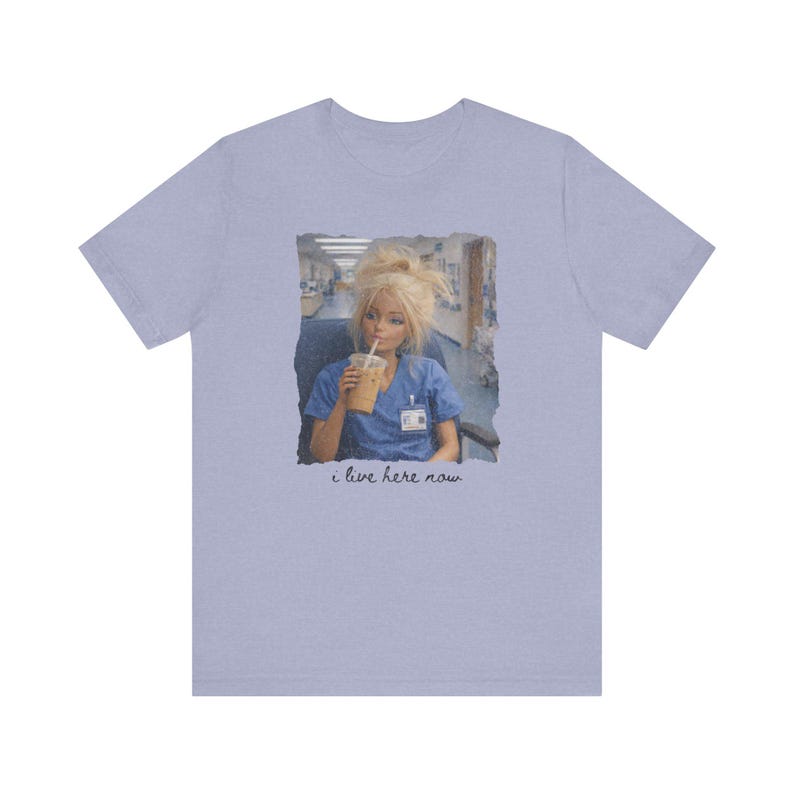 Funny Nurse Life Shirt, I Live Here Now, Tired Nurse Club, Funny Doll Meme Shirt, New Nurse Shirt, Student Nurse Shirt, Funny Nurse Gifts image 11