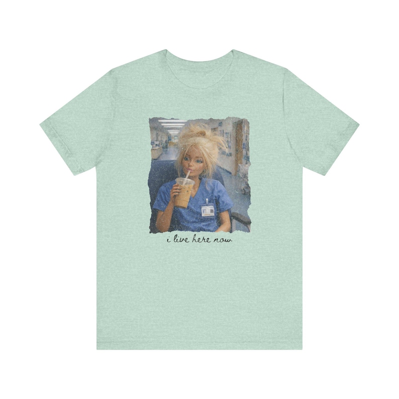 Funny Nurse Life Shirt, I Live Here Now, Tired Nurse Club, Funny Doll Meme Shirt, New Nurse Shirt, Student Nurse Shirt, Funny Nurse Gifts image 9